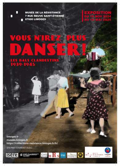 Exposition "Vous n'irez plus danser. Les bals clandestins 1939-1945"